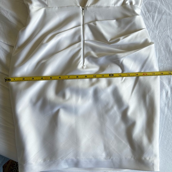 Rime Arodaky inspired /custom mini dress puff sleeve - Picture 10 of 11